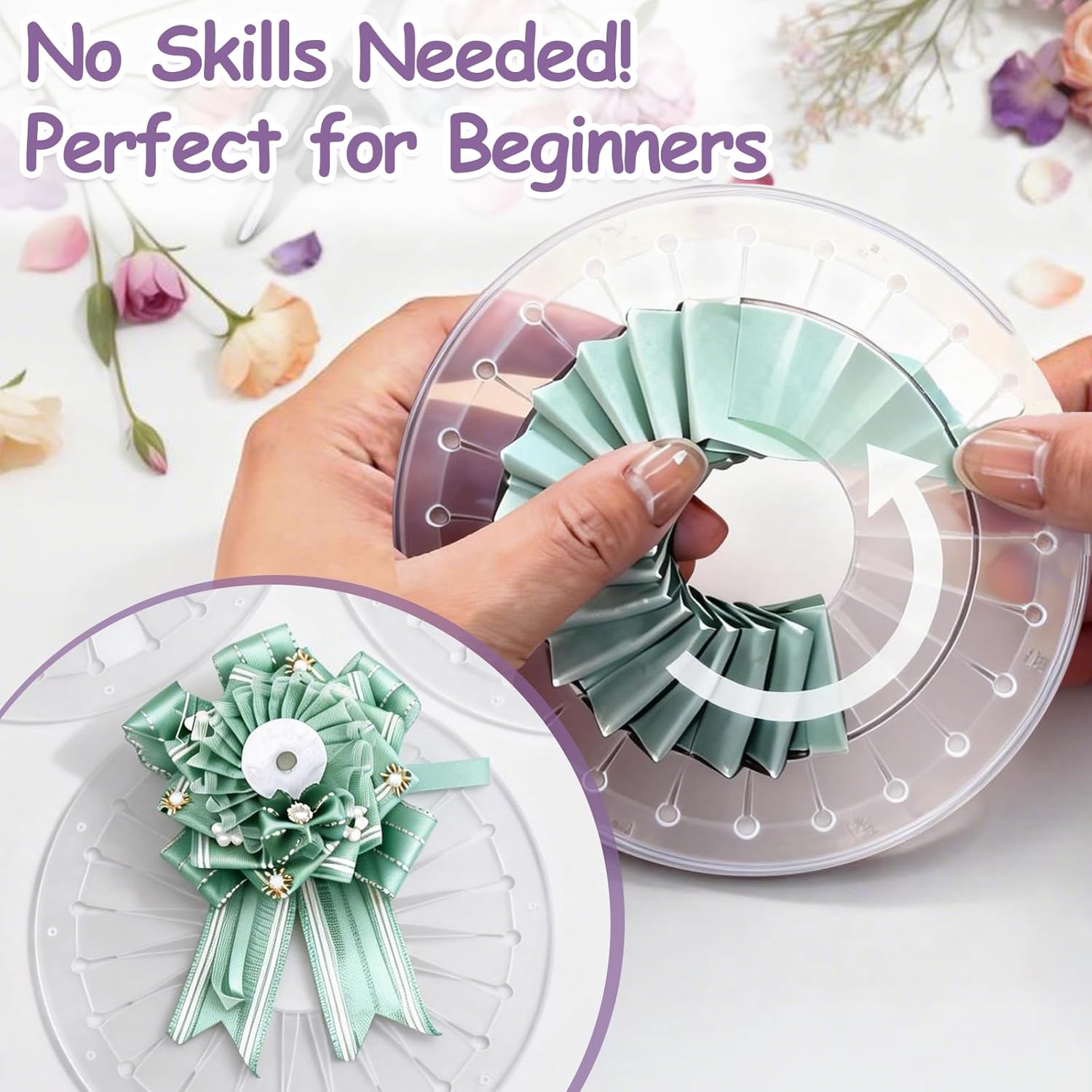 Embroidery Daisy - Инструмент для изготовления розеток из лент