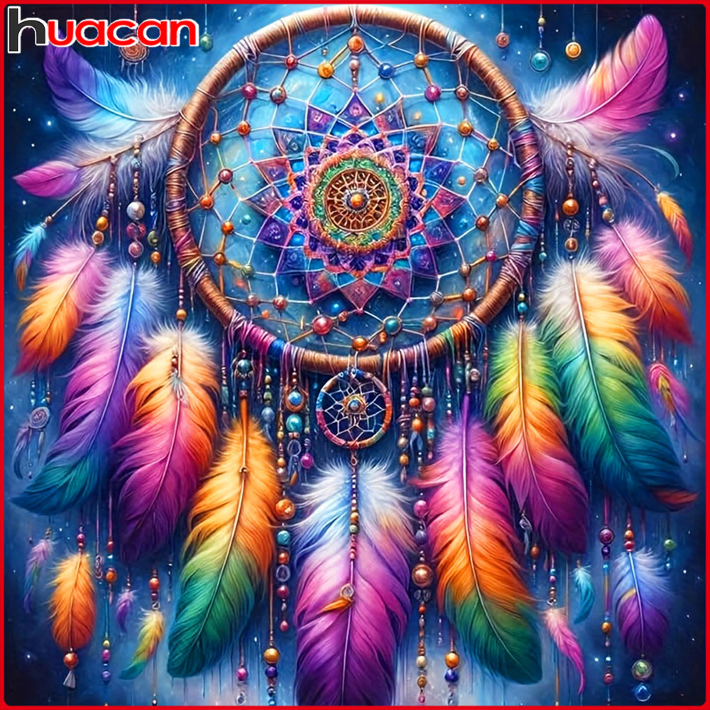 Embroidery Hoop Square - Huacan полный квадратный круглый DIY алмазная