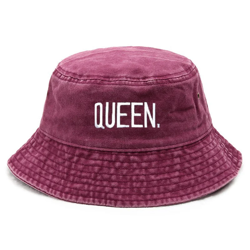 Embroidery Hat Machine - Винтажная панама Queen Washed, новая панама