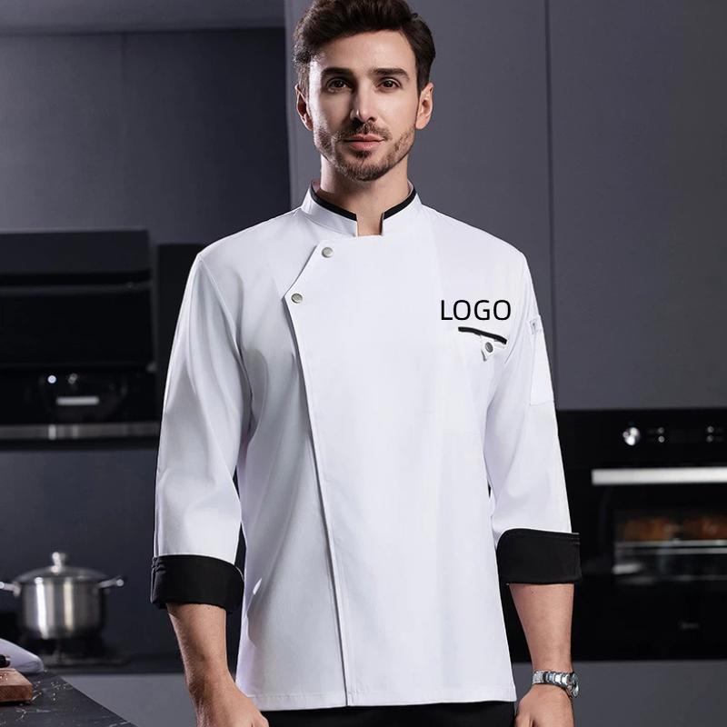 Embroidery Kitchen - Униформа шеф-повара, рабочая одежда с длинным