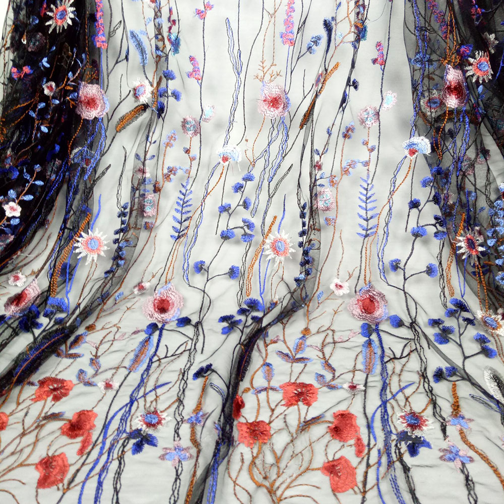Вышитая кружевная ткань с водн – обзор и цена Embroidery Web