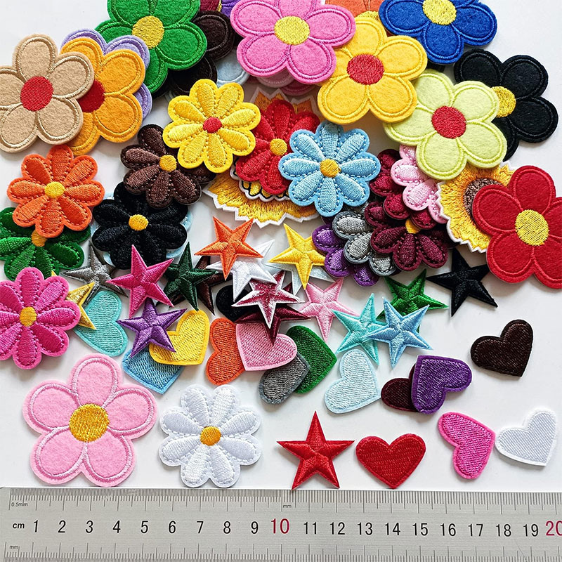 2-10 шт., нашивки с цветочной  – обзор и цена Embroidery Daisy Flower
