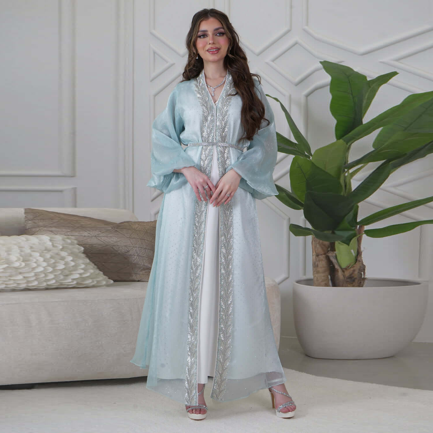 Ид Мубарак Джеллаба кимоно кар – обзор и цена Embroidery Kebaya