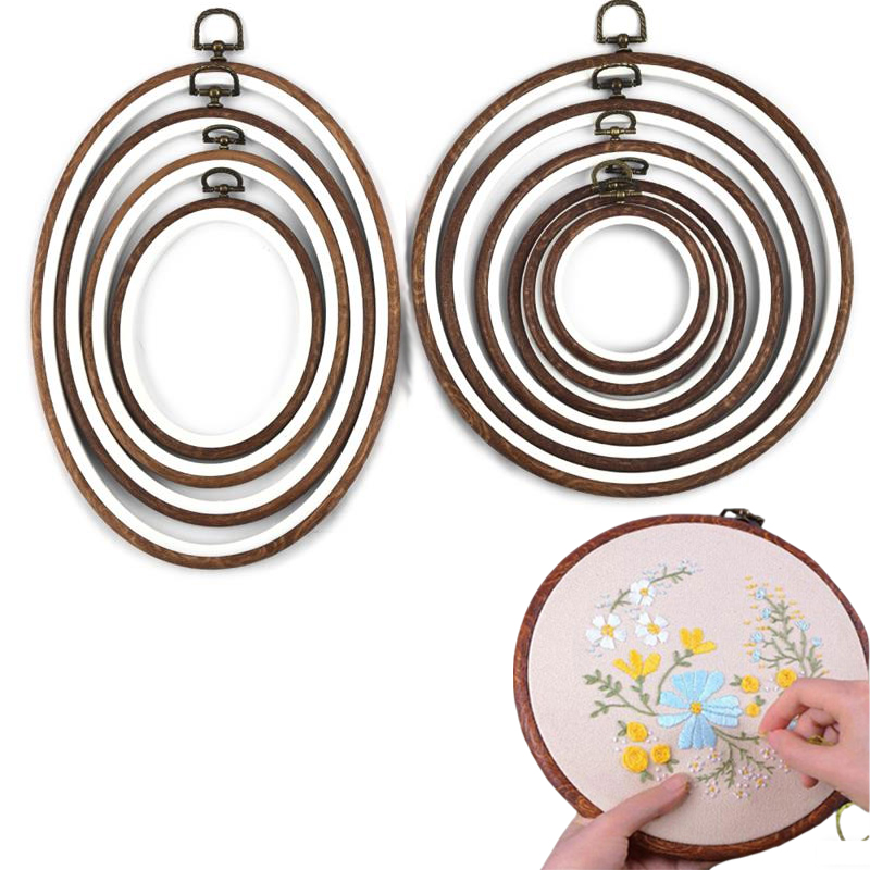 10 шт. швейный инструмент, кру – обзор и цена Embroidery Hoop Plastic