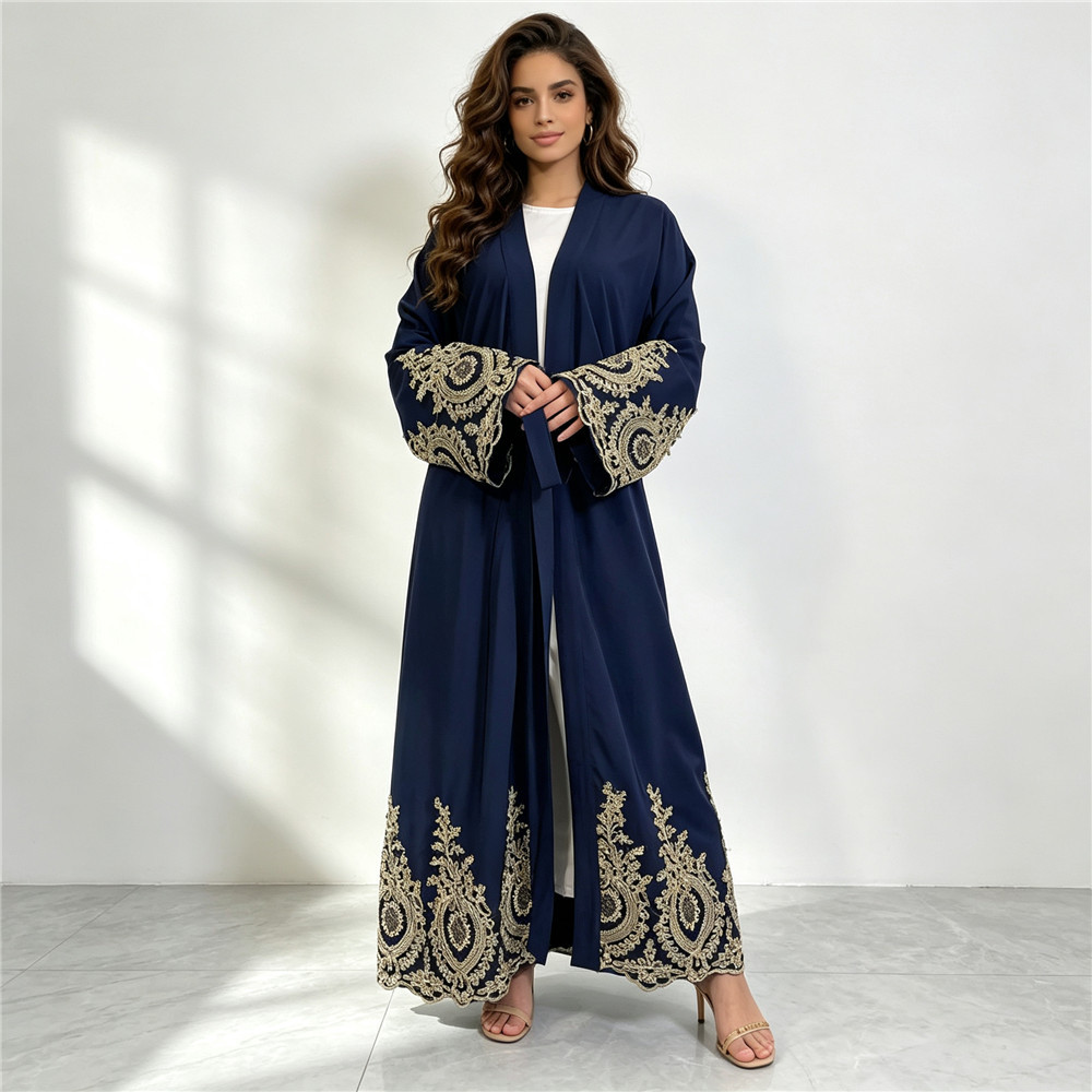 Новая абайя из Дубая, роскошно – обзор и цена Embroidery Kebaya