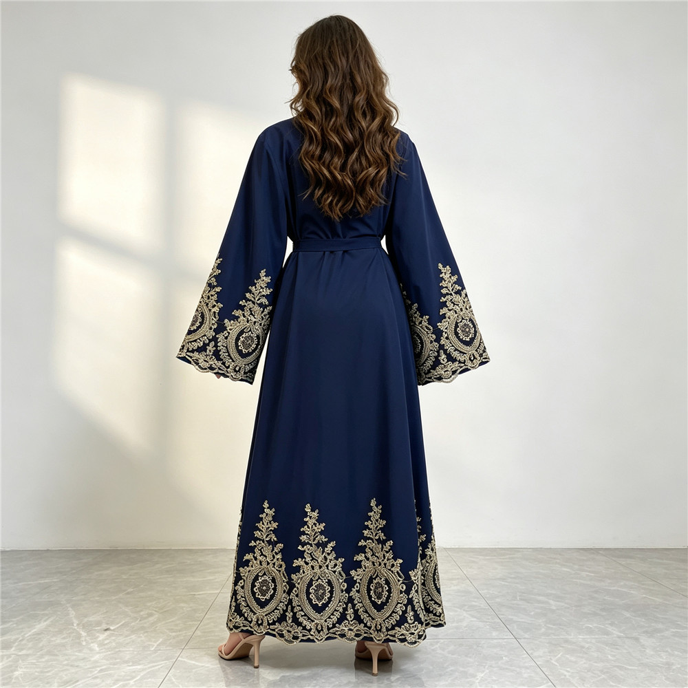 Новая абайя из Дубая, роскошно – обзор и цена Embroidery Kebaya