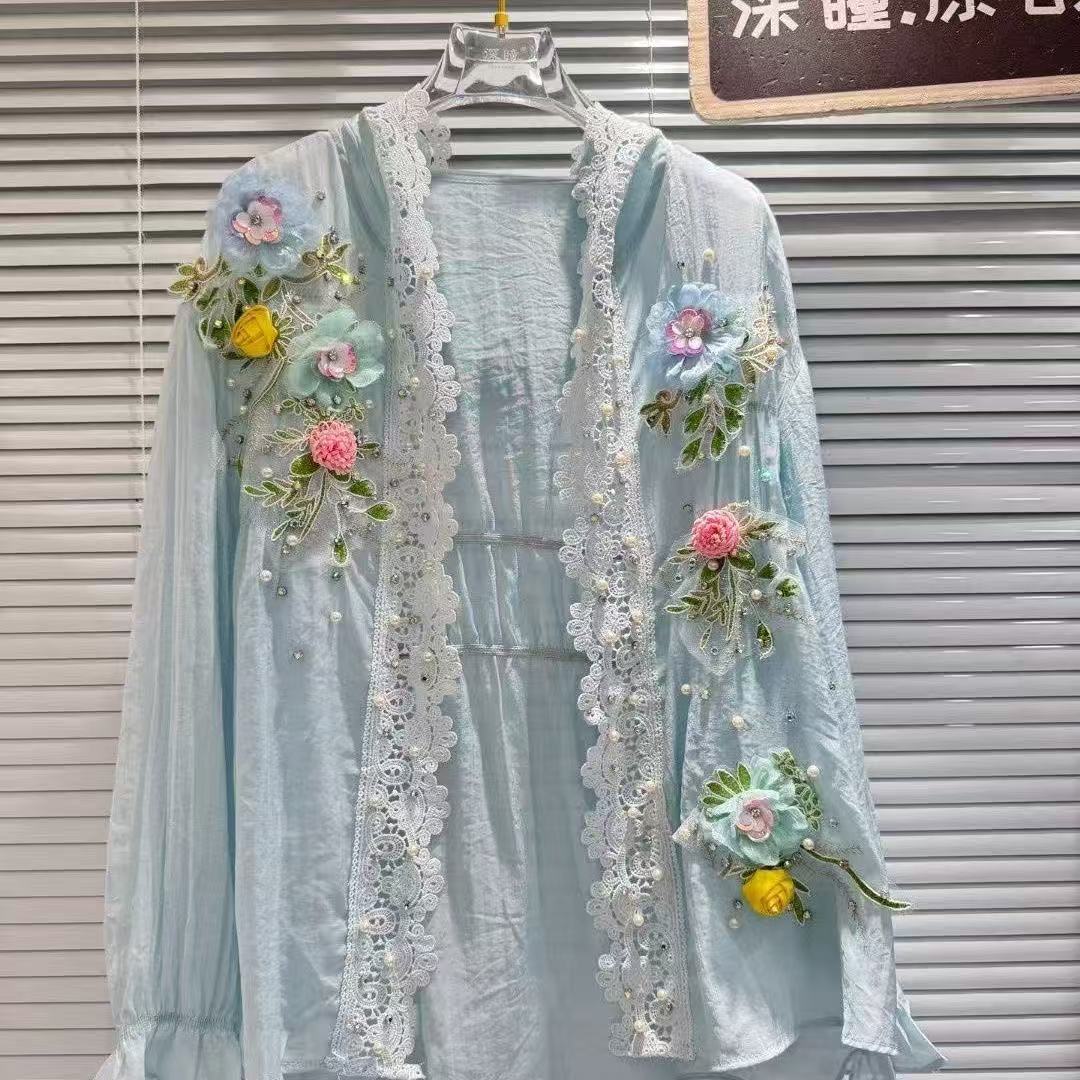 Новые дышащие солнцезащитные р – обзор и цена Embroidery Cardigan