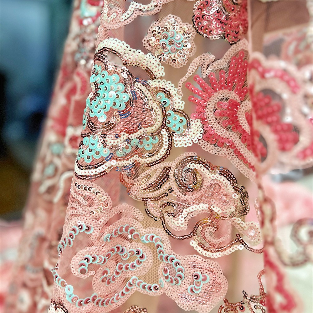 2 ярда/лот, 130 см шириной, ро – обзор и цена Embroidery Web
