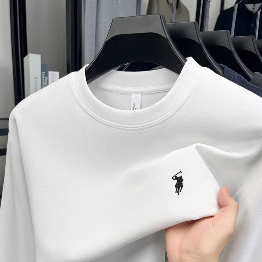 100% хлопок, мужская рубашка-п – обзор и цена Embroidery Cotton Shirt