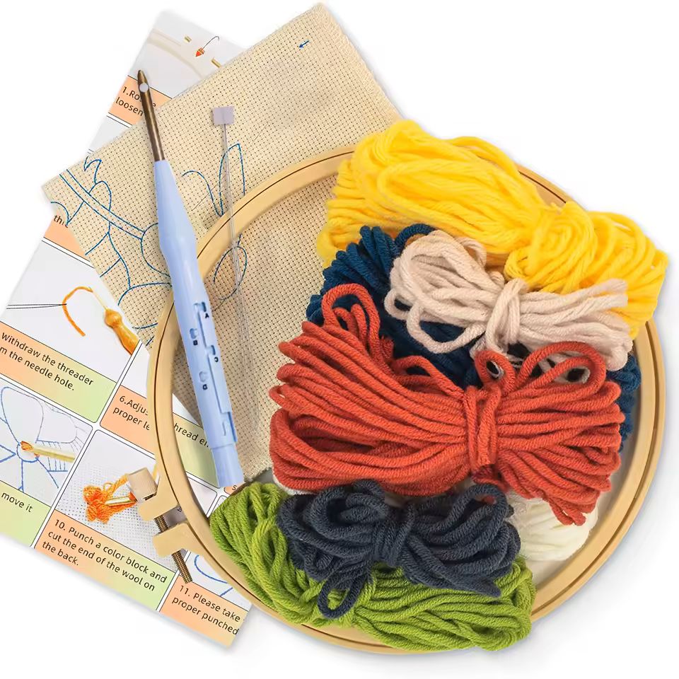 Наборы для вышивания в технике – обзор и цена Embroidery Hoop Square
