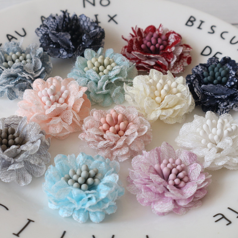 10 шт., 3 см, маленькая кружев – обзор и цена Embroidery Daisy Flower