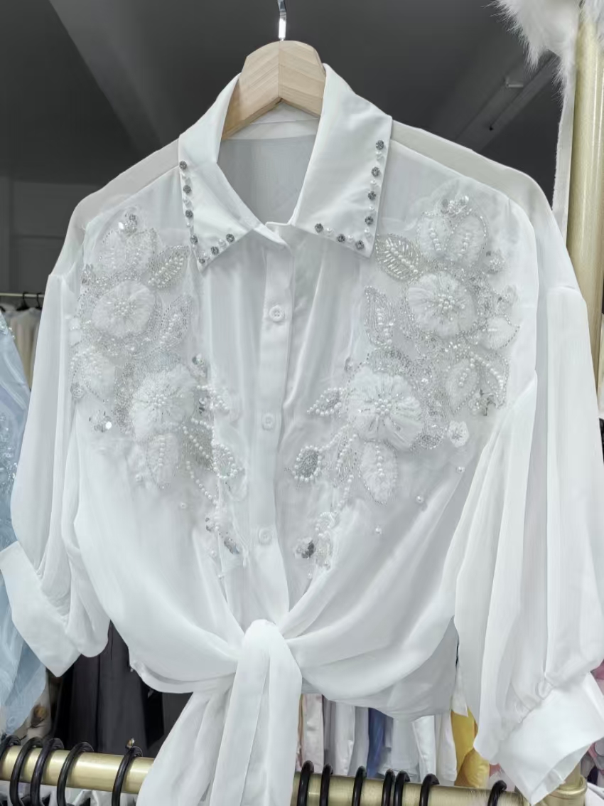 Летние солнцезащитные блузки и – обзор и цена Embroidery Cardigan