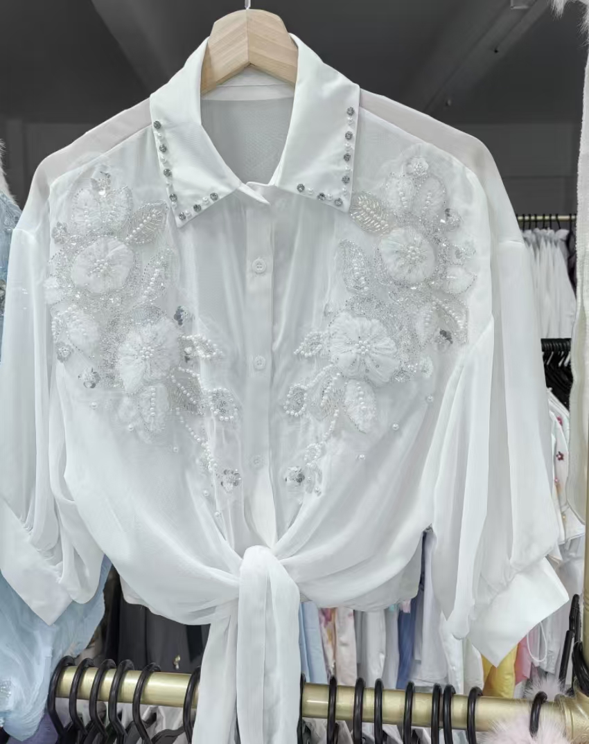 Летние солнцезащитные блузки и – обзор и цена Embroidery Cardigan