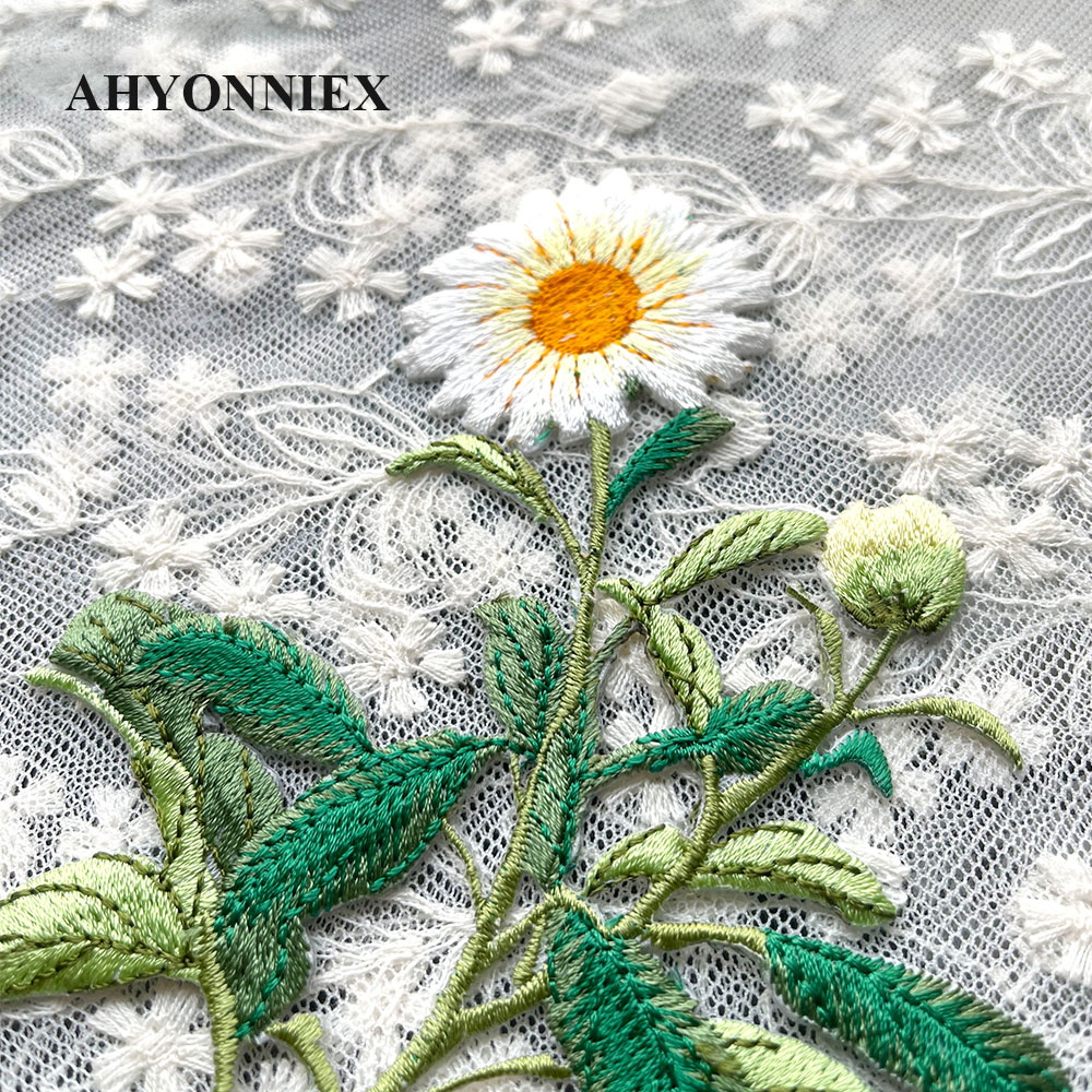 Цельная железная нашивка с выш – обзор и цена Embroidery Daisy