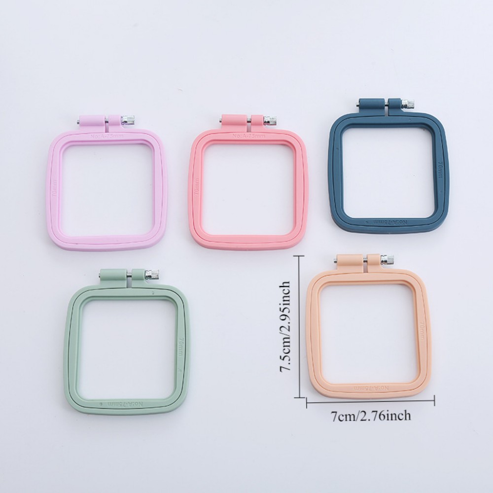Овальные/квадратные пластиковы – обзор и цена Embroidery Hoop Square