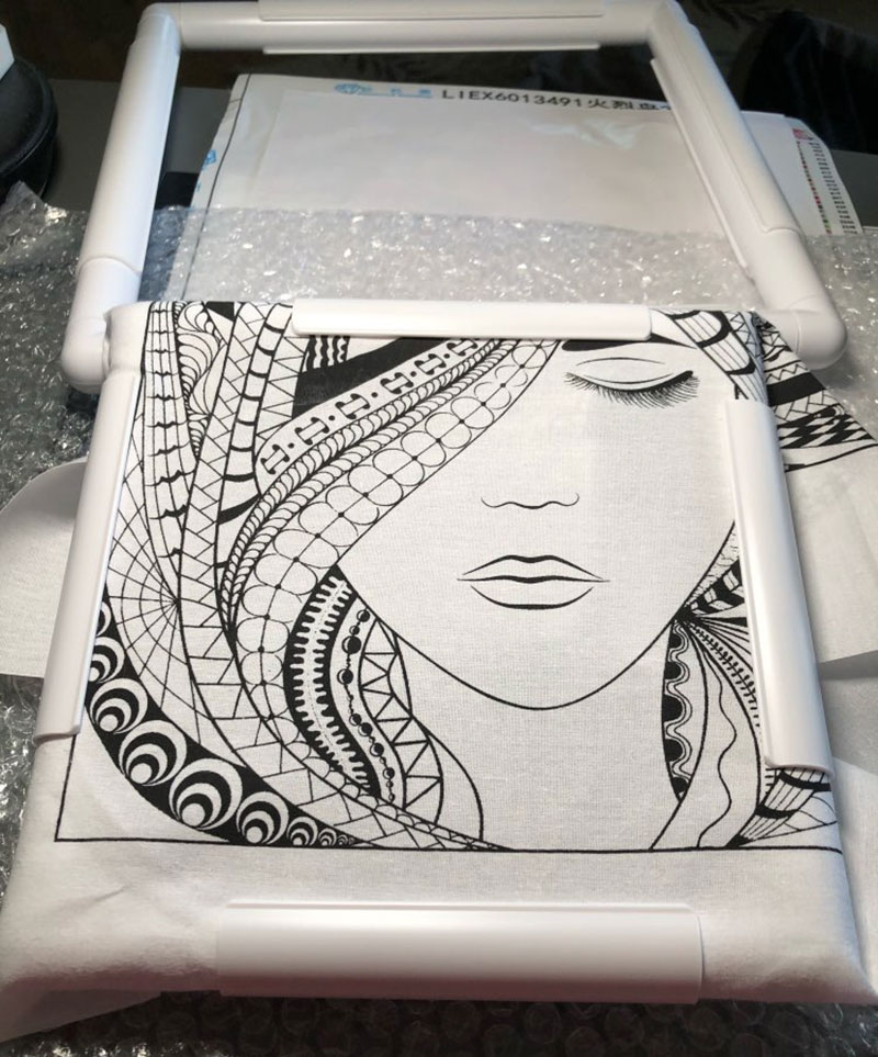 Квадратная рамка для вышивки,  – обзор и цена Embroidery Hoop Square