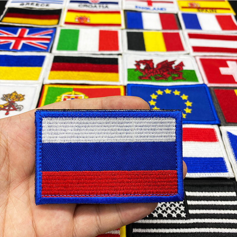 Патчи-петли с вышивкой и флаго – обзор и цена Embroidery Uk