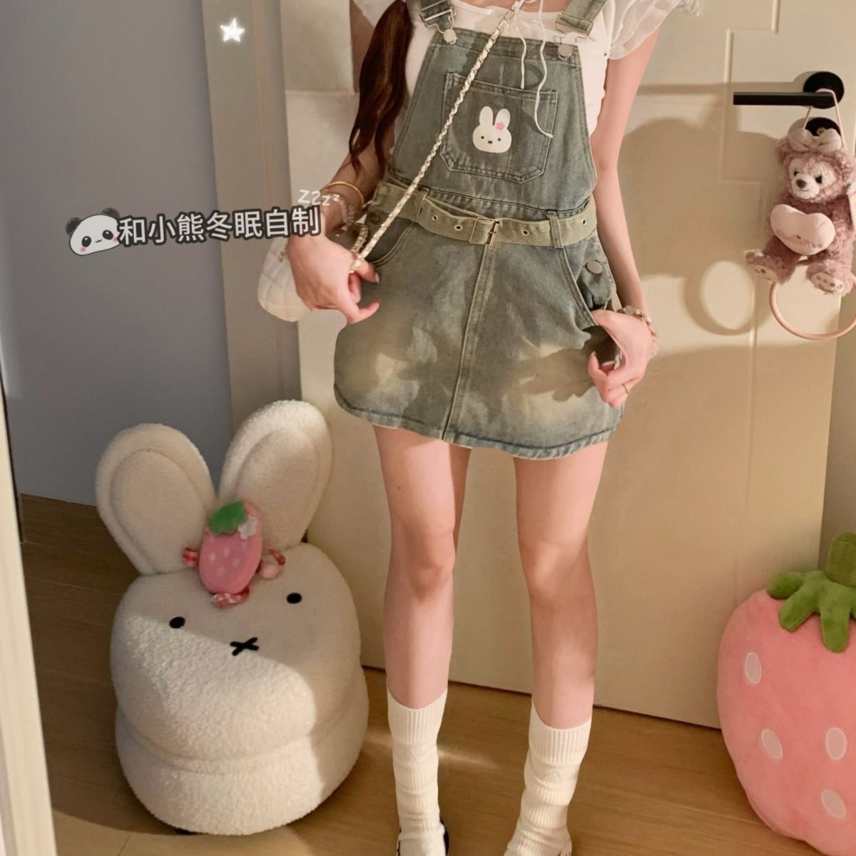 Милые плюшевые джинсовые шорты – обзор и цена Embroidery Daisy