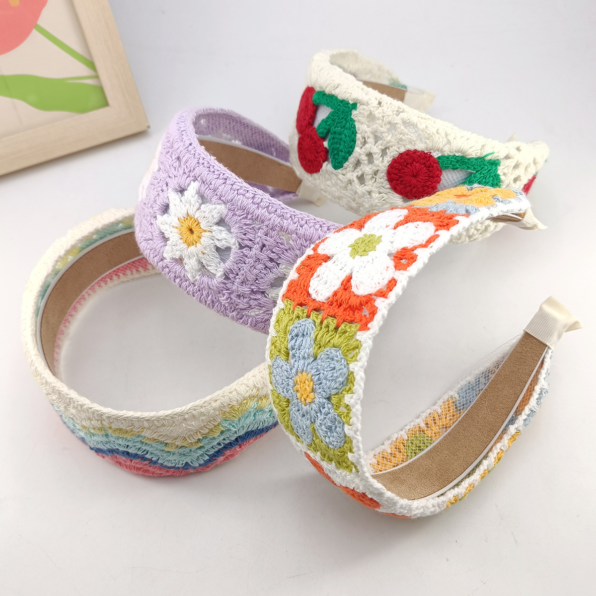 Обручи для волос с милой цвето – обзор и цена Embroidery Hoop Plastic