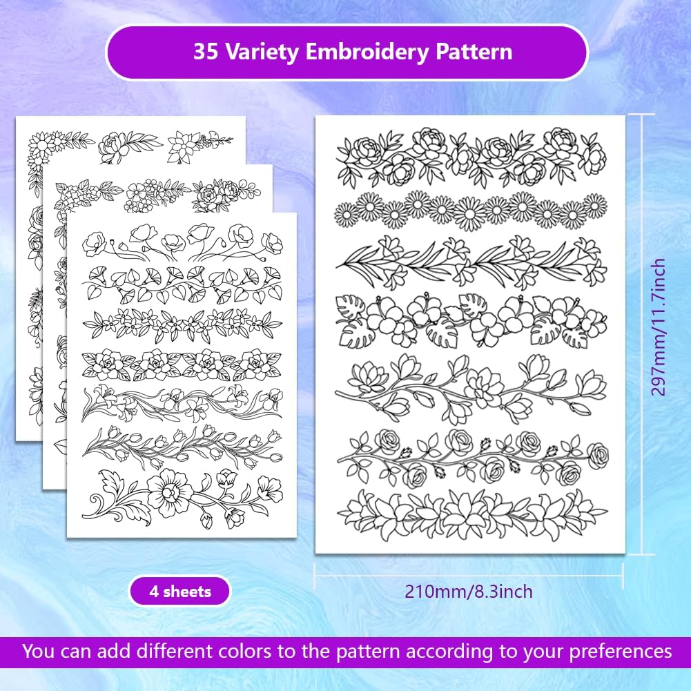 Предварительно напечатанная бу – обзор и цена Embroidery Web