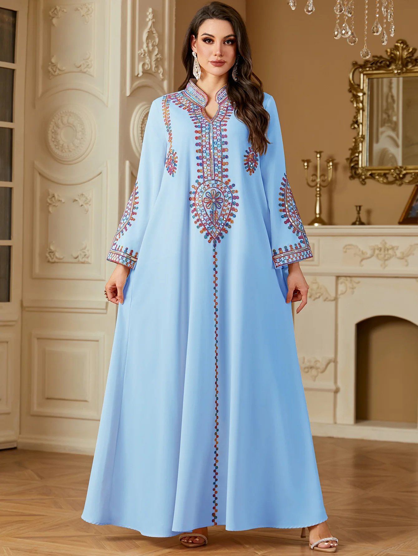 Новое праздничное платье с выш – обзор и цена Embroidery Kebaya