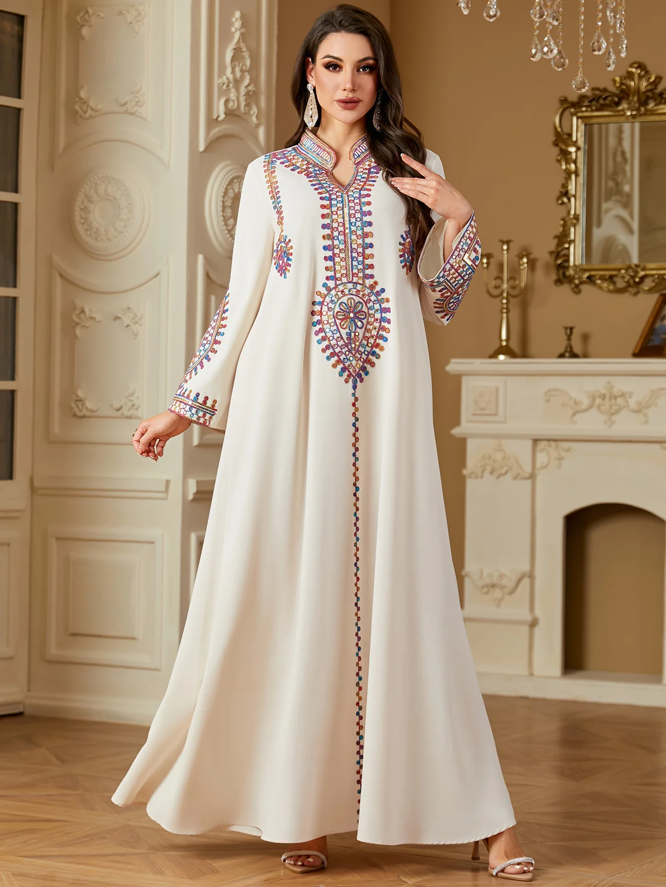 Новое праздничное платье с выш – обзор и цена Embroidery Kebaya