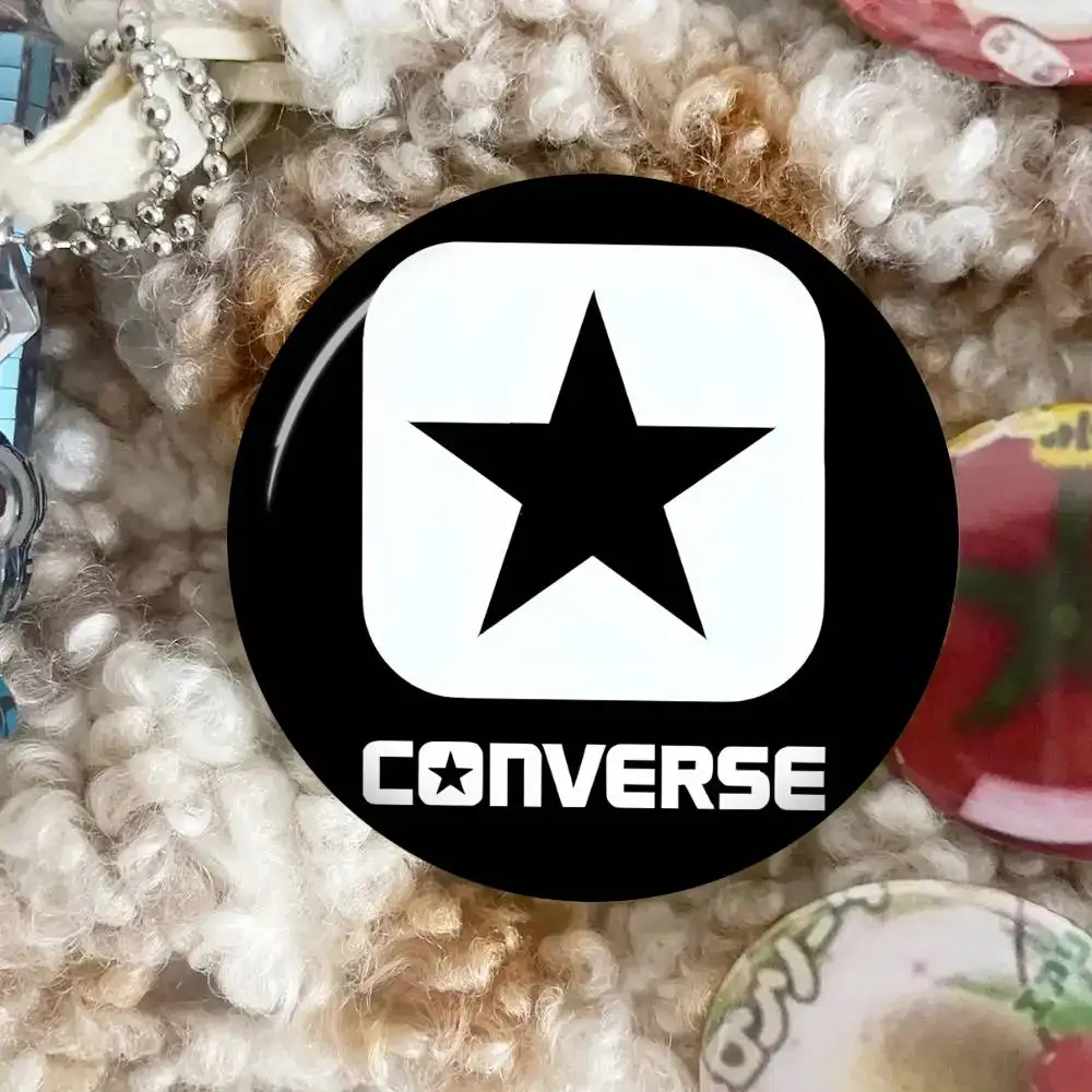 Модная жестяная брошь C-CONVER – обзор и цена Embroidery Converse
