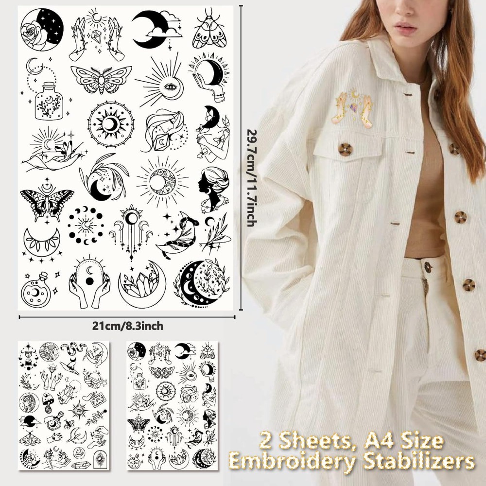 51 шт., водорастворимые стабил – обзор и цена Embroidery Web