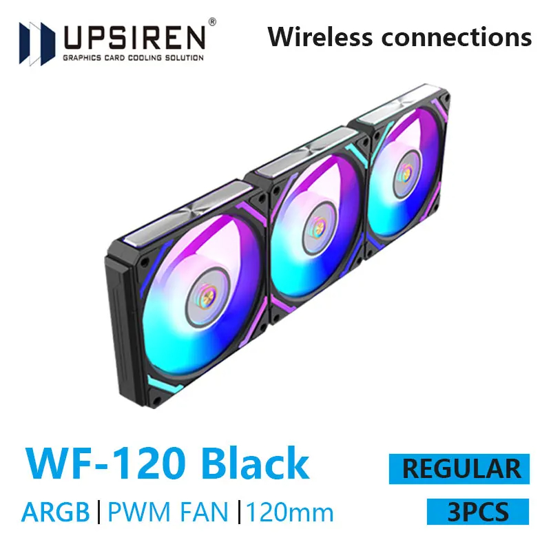 UPSIREN WF-120 ARGB PWM 3 шт.  – обзор и цена Embroidery Computer